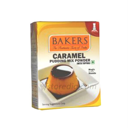 Caramel pudding mix powder