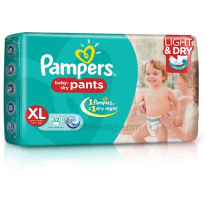 pampers xl diapers lowest price