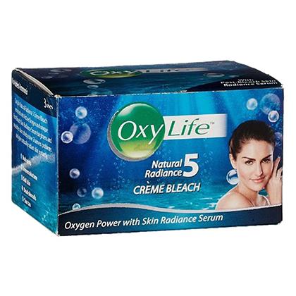 oxylife natural radiance 5 creme bleach price