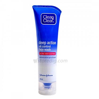 clean and clear oil control face wash