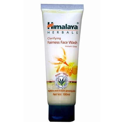 himalaya clarifying fairness face wash